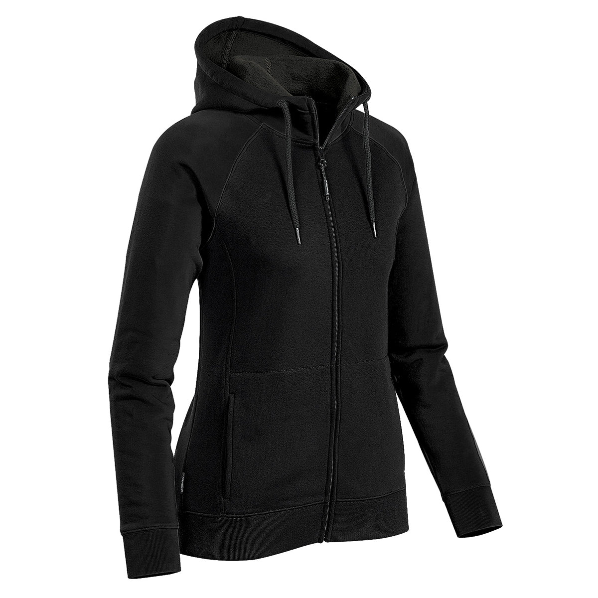 Stormtech Omega Zip Hoody for Women - Black - SIDE