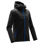 Stormtech Orbiter Softshell Hoody for Men - Black/Azure - AZUREBLUE_SIDE
