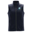 Stormtech Orbiter Softshell Vest for Men - Navy/Carbon - Embroidery