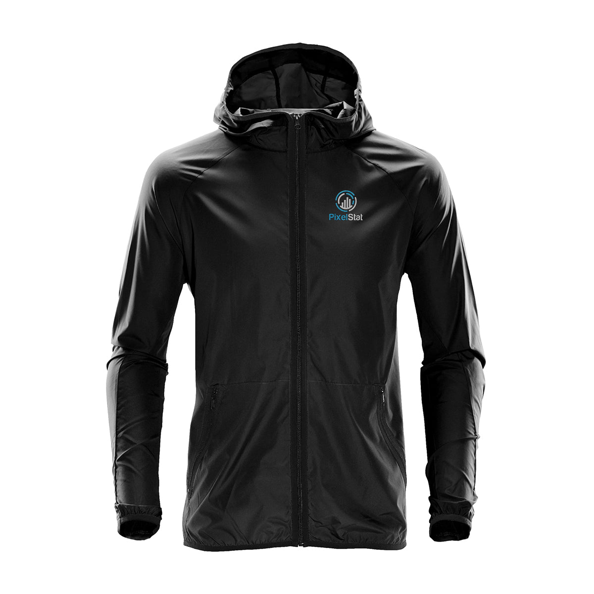 Stormtech Ozone Hooded Shell for Men - Black - Embroidery