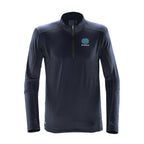 Stormtech Pulse Fleece Pullover for Men - Navy/Carbon - Embroidery