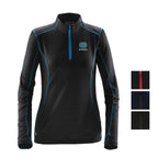 Stormtech Pulse Fleece Pullover for Women - Black/Carbon