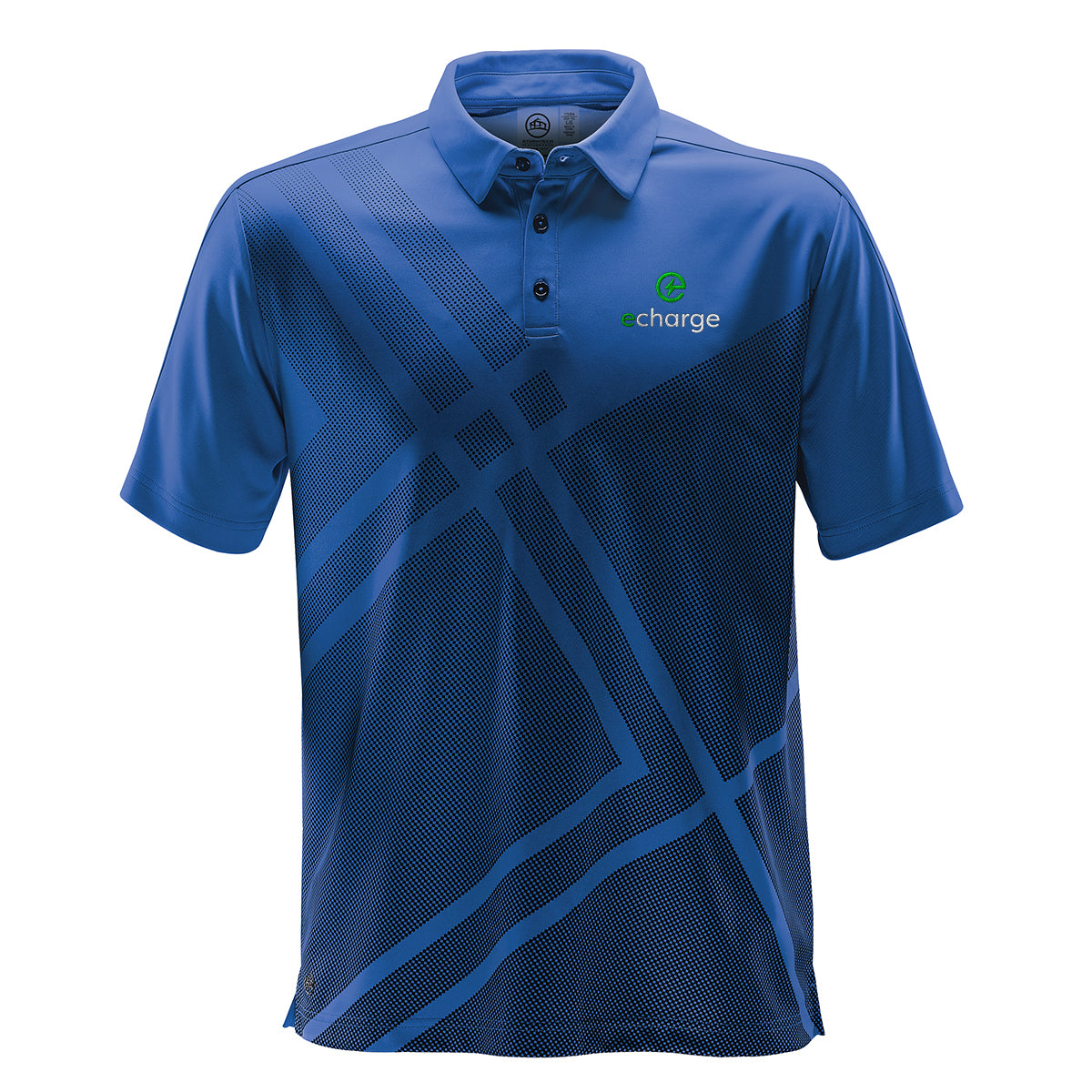 Stormtech Reflex Polo for Men - Azure Blue - Embroidery