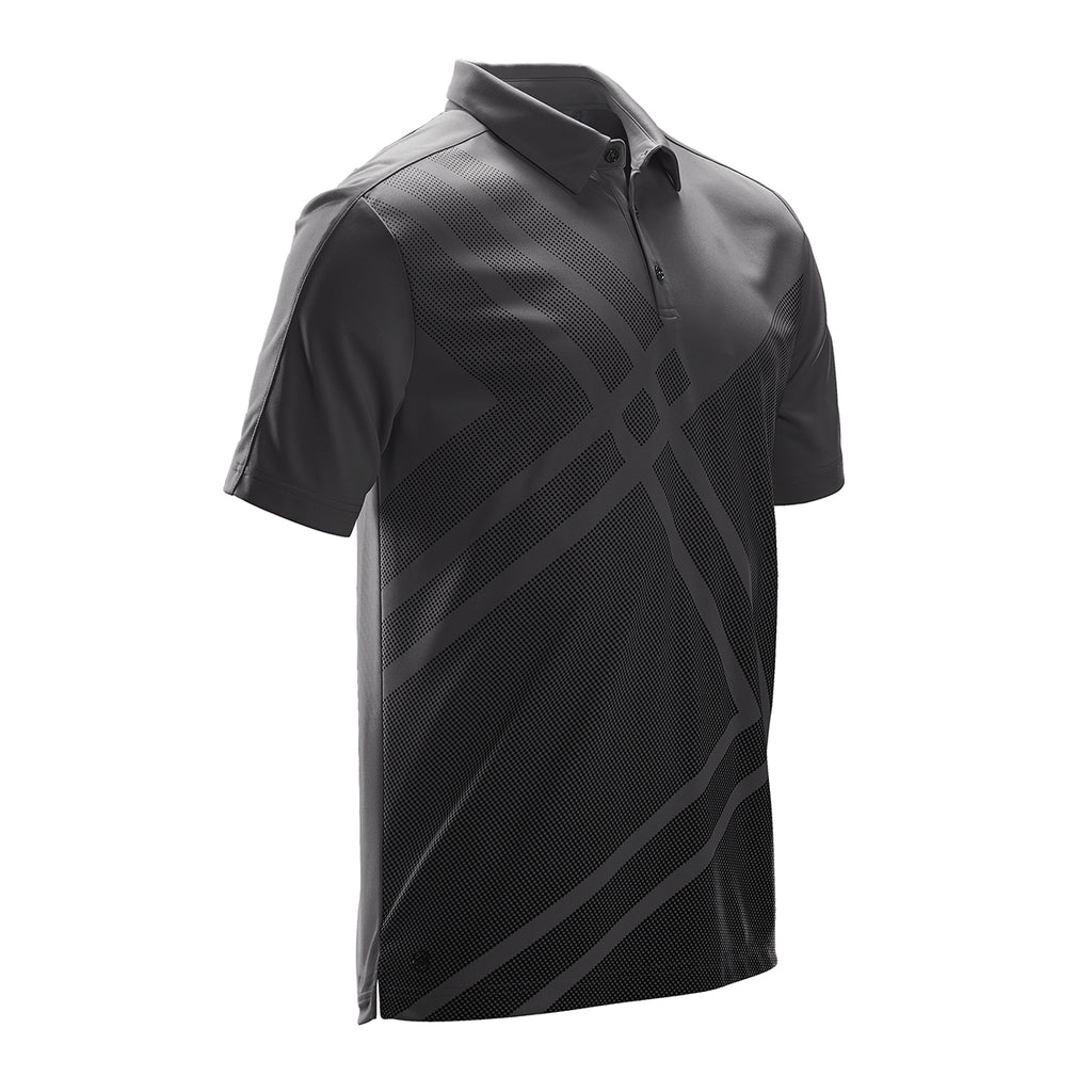 Stormtech Reflex Polo for Men - Dolphin - SIDE