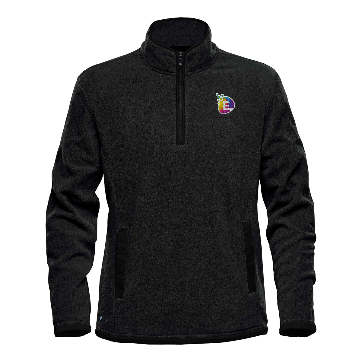 Stormtech Shasta Tech Fleece Quarter Zip for Men - Black - Embroidery