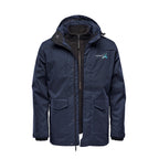 Stormtech Vortex HD System Parka for Men, Three-Way - Navy - Embroidery