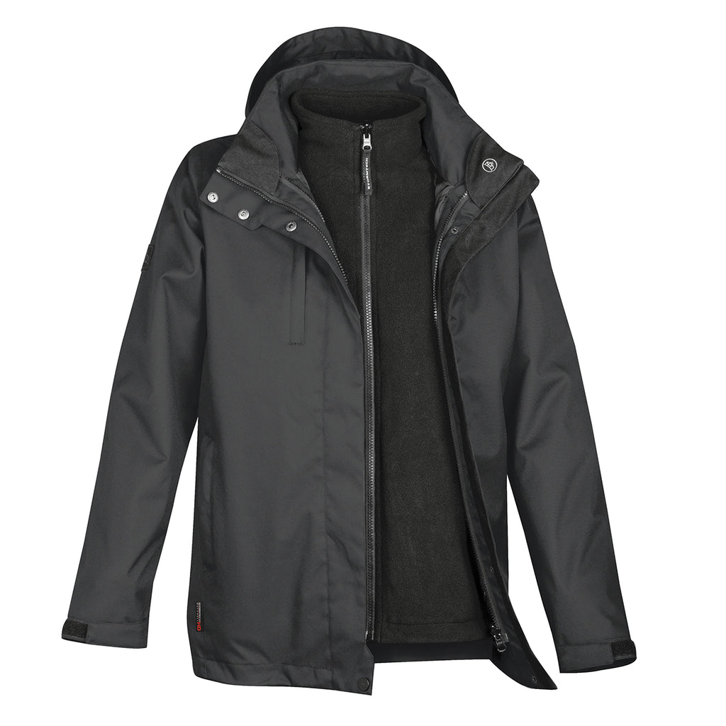Stormtech Vortex HD System Parka for Women, Three-Way - Granite - OPEN