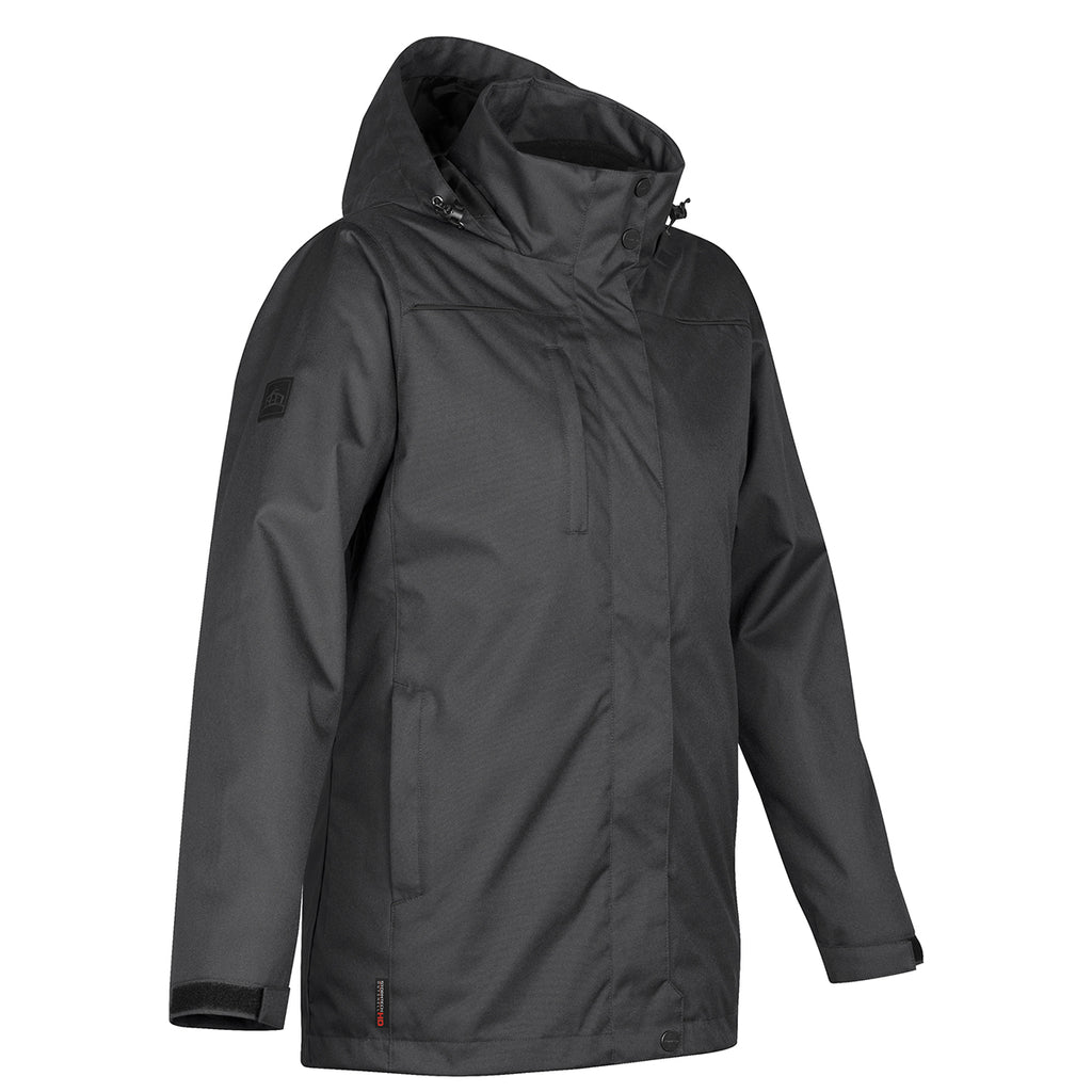 Stormtech Vortex HD System Parka for Women, Three-Way - Granite - SIDE