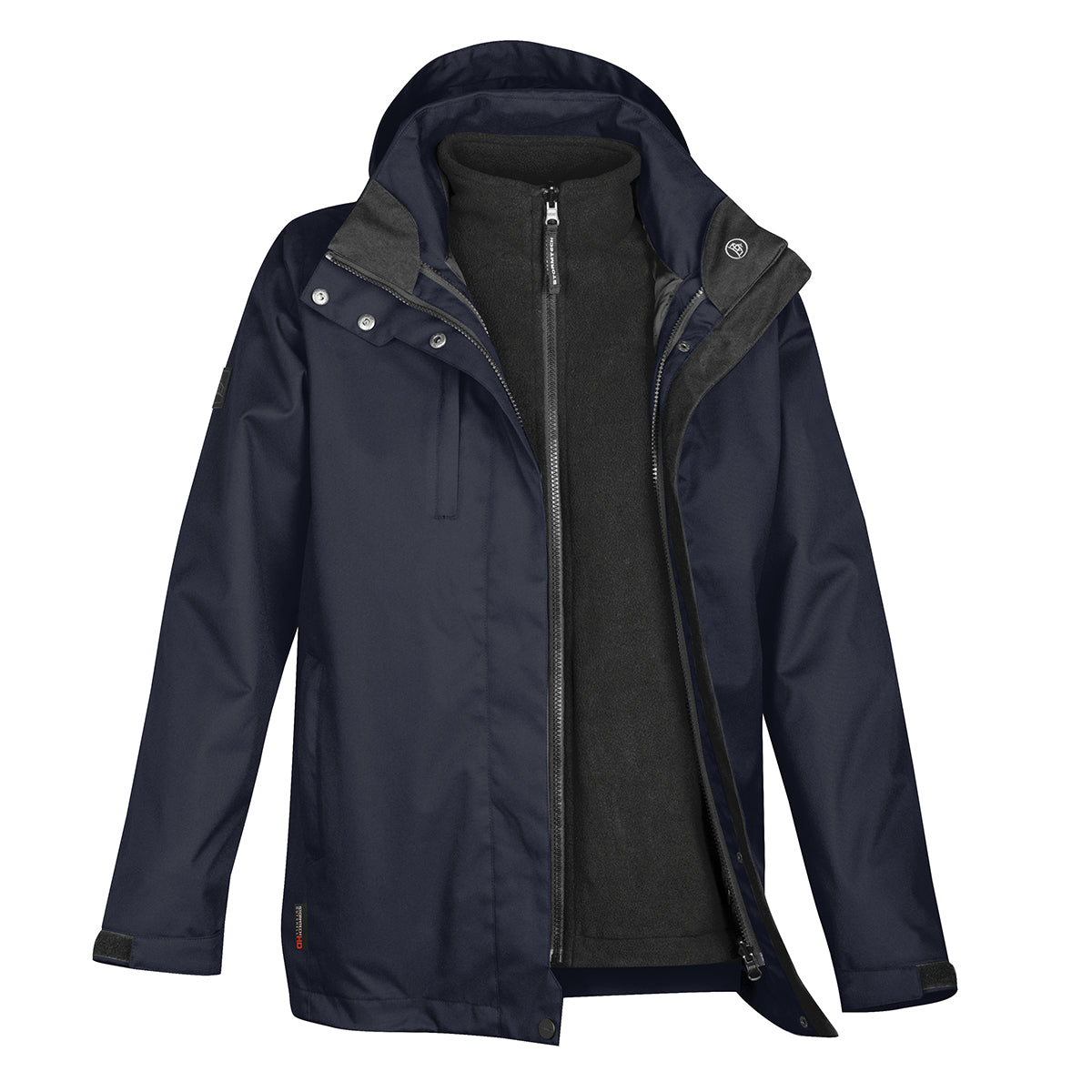 Stormtech Vortex HD System Parka for Women, Three-Way - Navy - OPEN