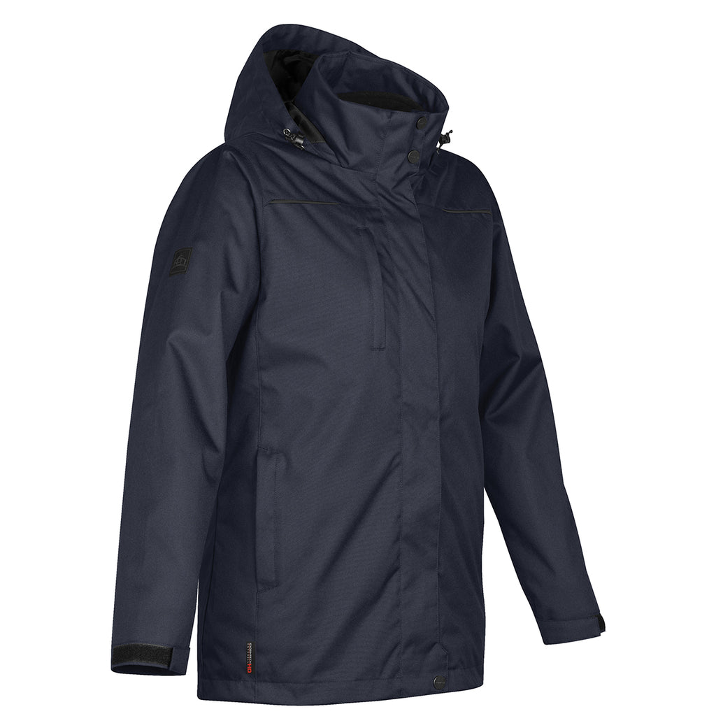 Stormtech Vortex HD System Parka for Women, Three-Way - Navy - SIDE