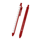 Straight Line Pen with a 4 Inch Ruler - Silk Screen