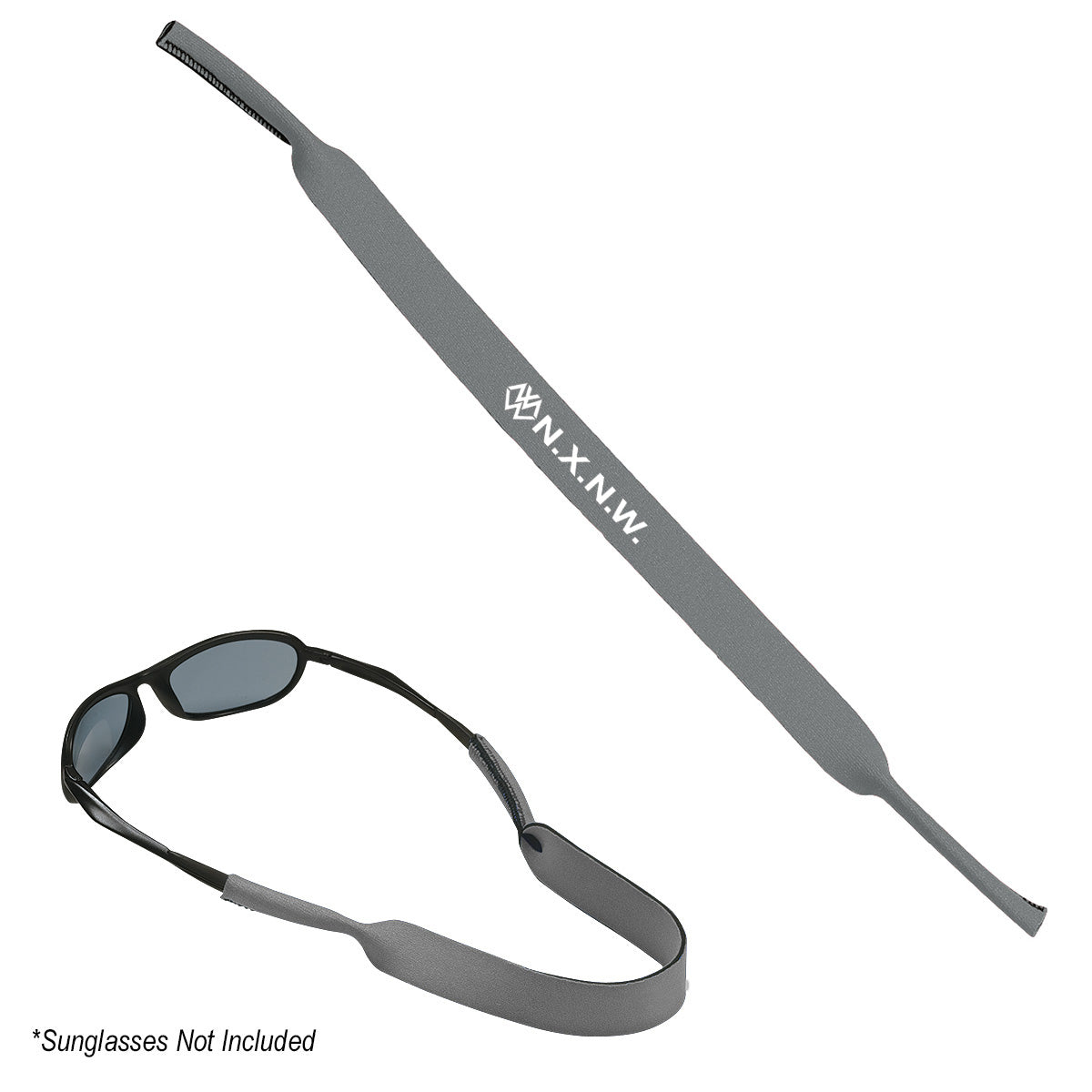 Strap for Sunglasses - Gray - Silk Screen
