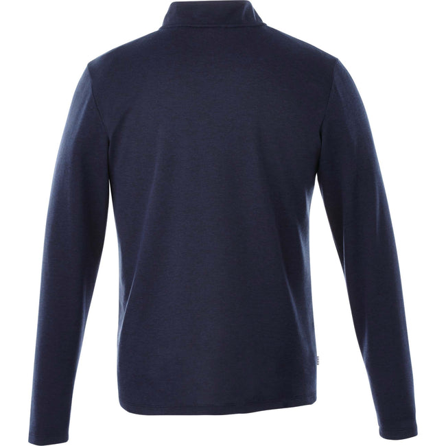 Stratton Wool Blend Quarter Zip for Men Embroidery