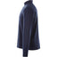 Stratton Wool Blend Quarter Zip for Men Embroidery - Metro Blue Heather - Left Side