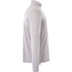 Stratton Wool Blend Quarter Zip for Men Transfer - Heather Grey - Right Side