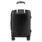 Stratus Hardside Carry-On Suitcase, 22 Inch - Black - Back