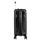 Stratus Hardside Carry-On Suitcase, 22 Inch - Black - Side