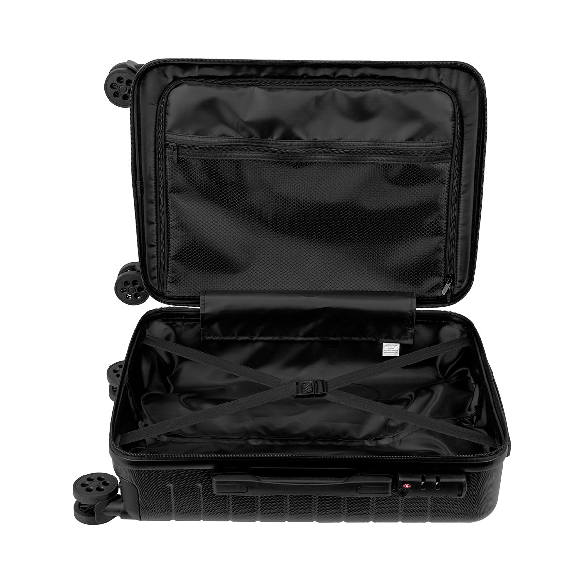 Stratus Hardside Carry-On Suitcase, 22 Inch - Open_Bottom
