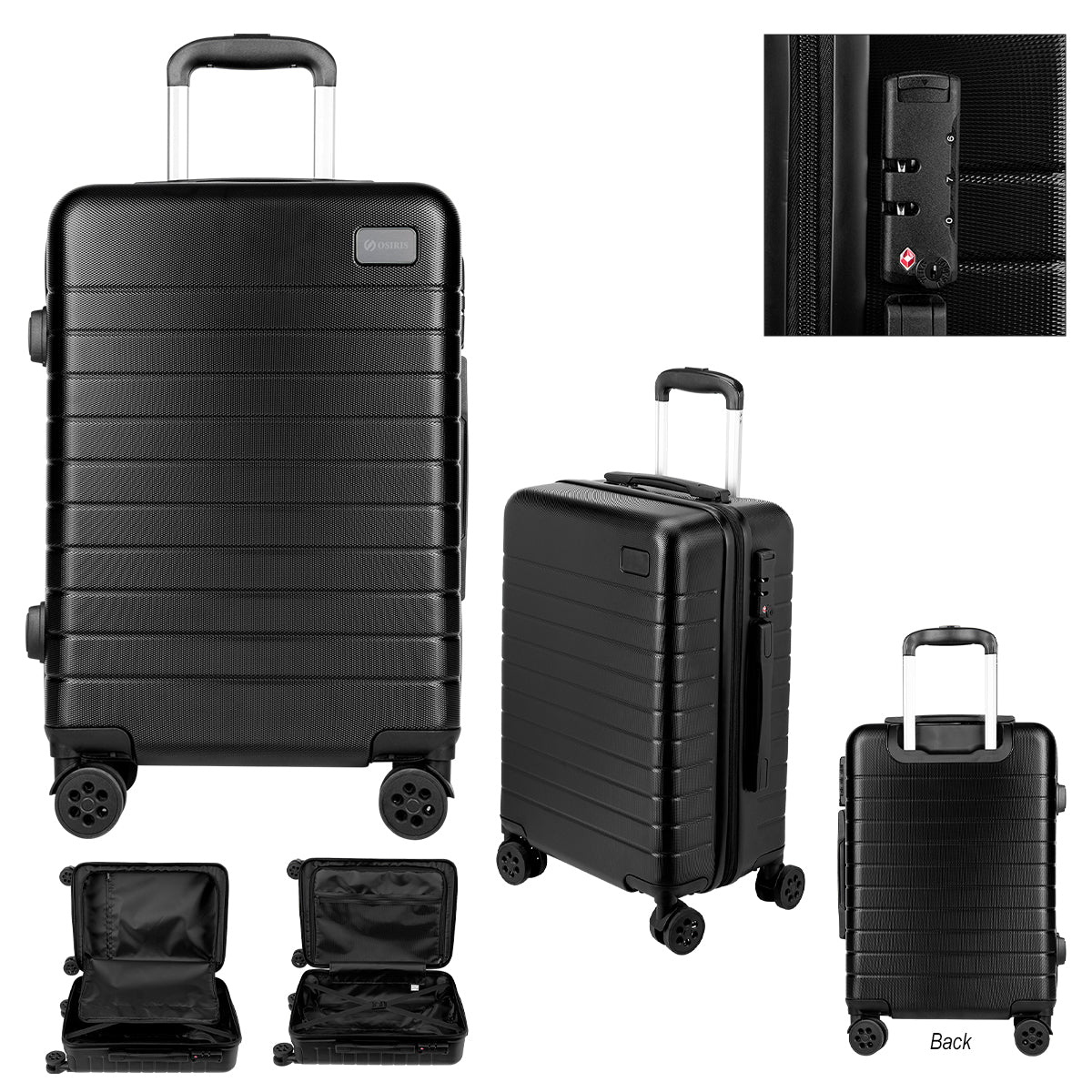 Stratus Hardside Carry-On Suitcase, 22 Inch - Stratus 22" Hardside Carry-On Suitcase