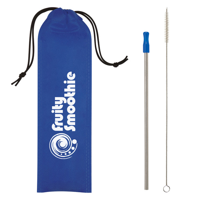 Straw Kit in Stainless Steel