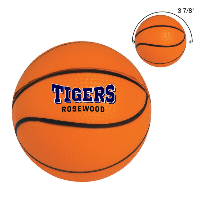 Stress Reliever Shaped Like a Basketball