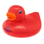 Stress Reliever Shaped Like a Duck - Red - Digbrite