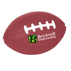 Stress Reliever Shaped Like a Football - Burgundy - Full Color