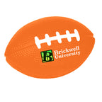 Stress Reliever Shaped Like a Football - Orange - Full Color