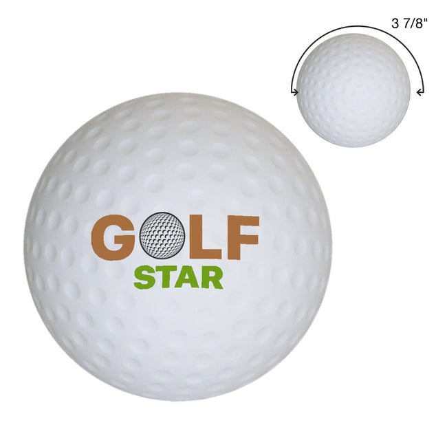 Stress Reliever Shaped Like a Golf Ball