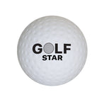 Stress Reliever Shaped Like a Golf Ball - White - Pad Print