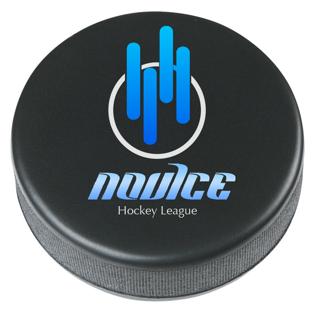 Stress Reliever Shaped Like a Hockey Puck