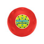 Stress Reliever Shaped Like a Pickleball - Red - Full Color