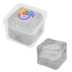Stress Toy, Squishy Cube - Charcoal - Full Color