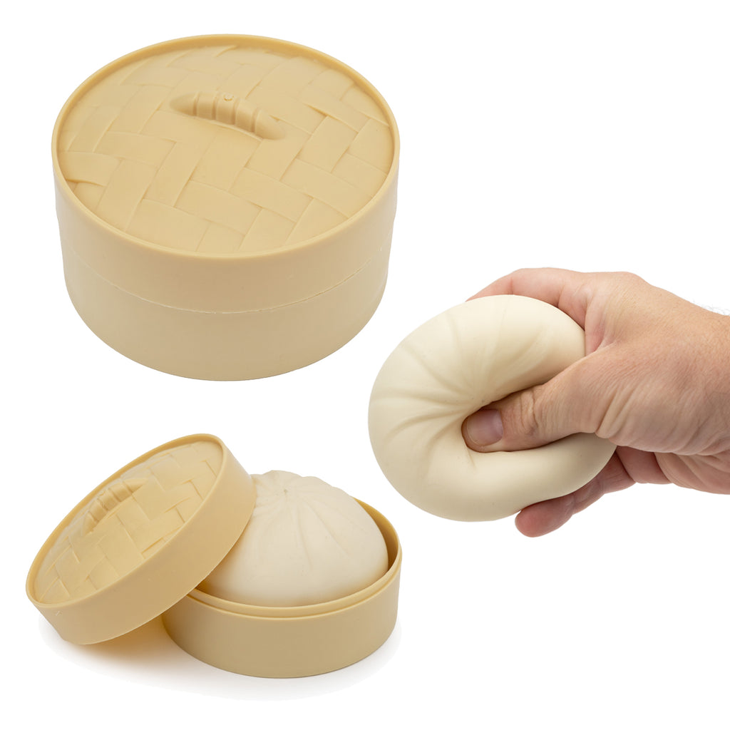 Stress Toy, Squishy Dumpling - Inuse