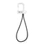 Stretch Cord Hook and Carabiner - White - Pad Print