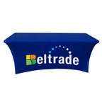 Stretch Table Cover for a 6 Foot Table, Three Sided - 6' Stretch Table Cover (3-Sided)
