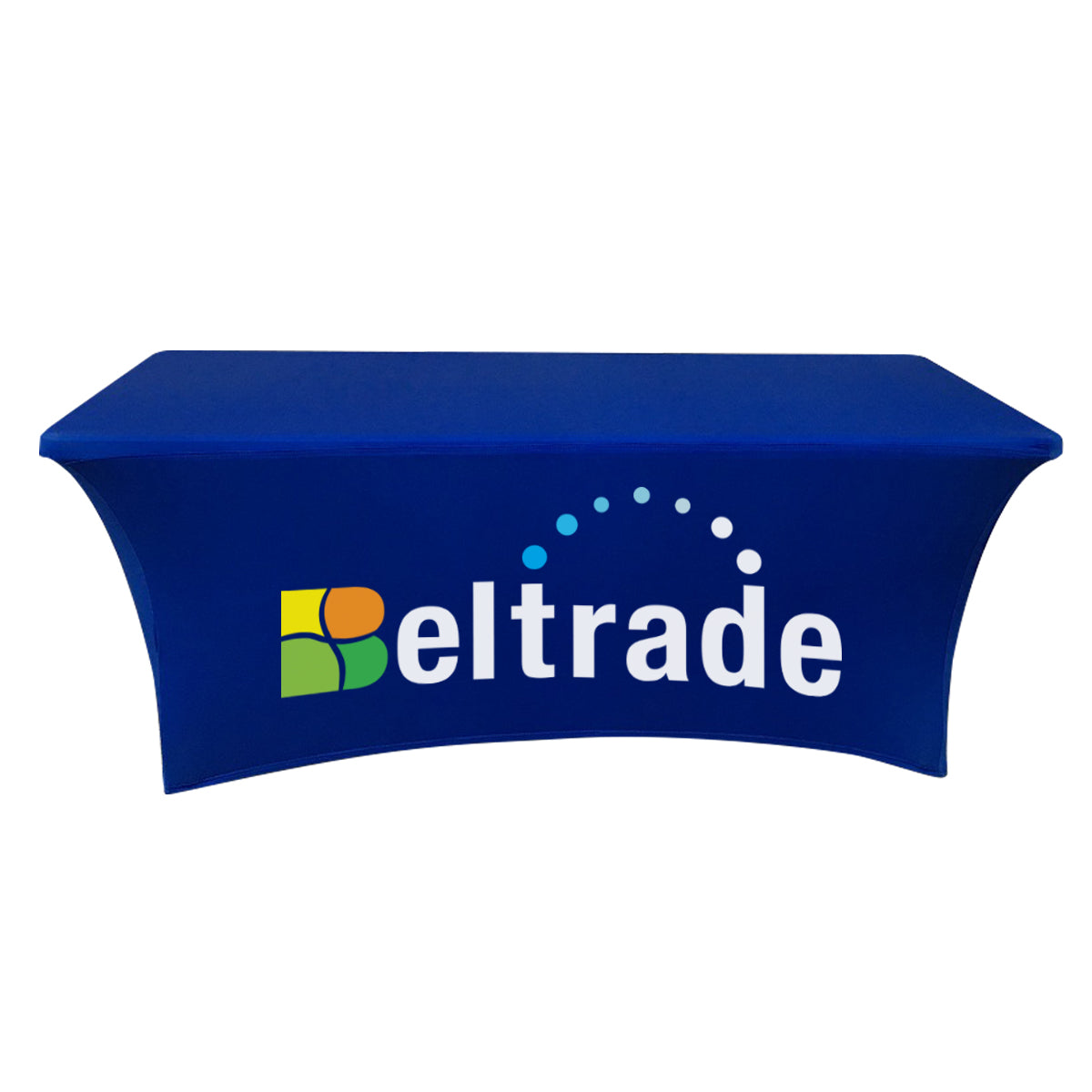 Stretch Table Cover for a 6 Foot Table, Three Sided - 6' Stretch Table Cover (3-Sided)