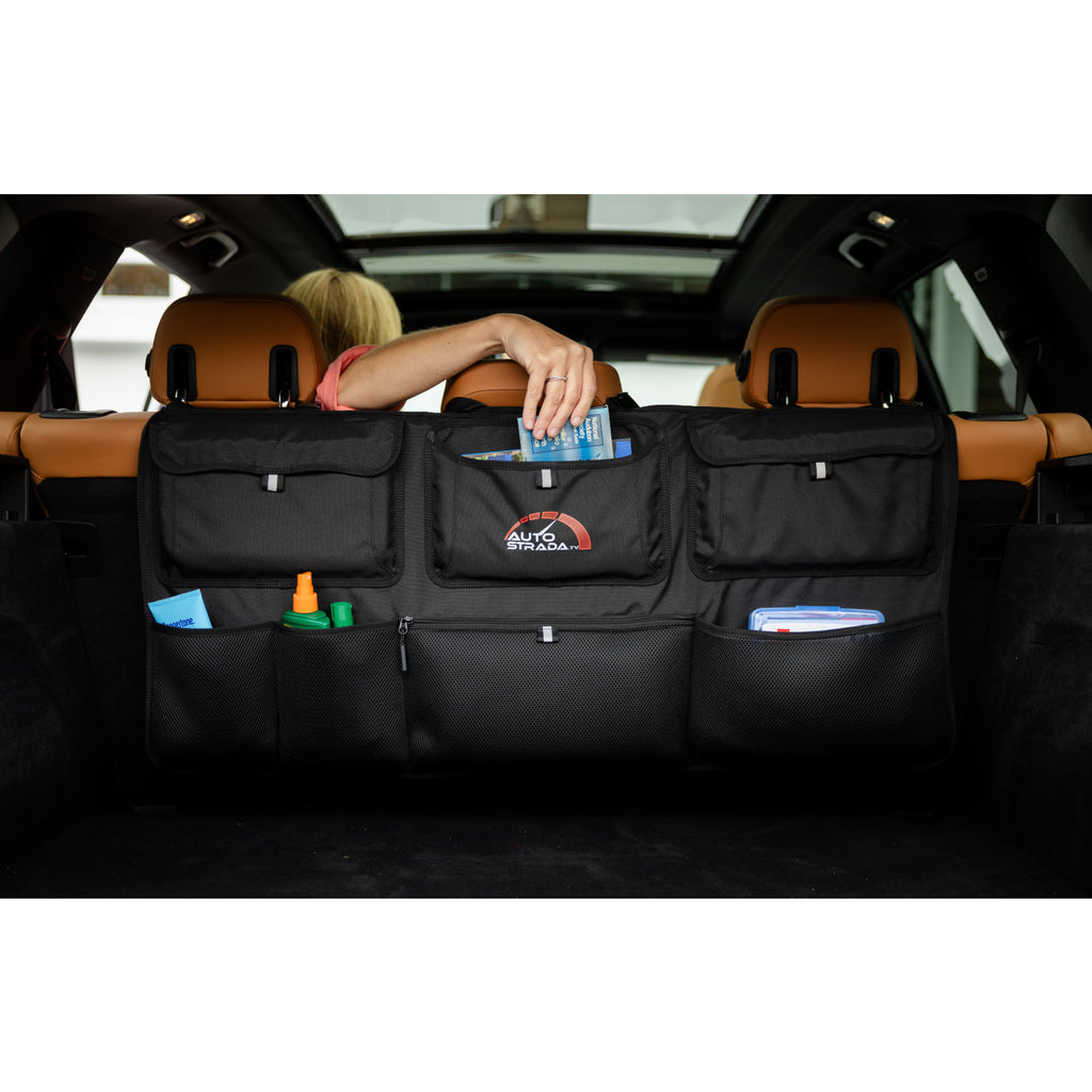 Structure Backseat Organizer in Recycled PET - Black - View 4