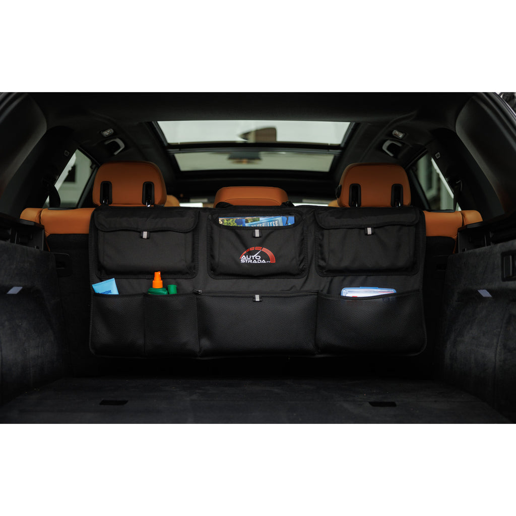 Structure Backseat Organizer in Recycled PET - Black - View 6