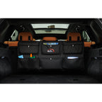 Structure Backseat Organizer in Recycled PET Embroidery - Black - View 6