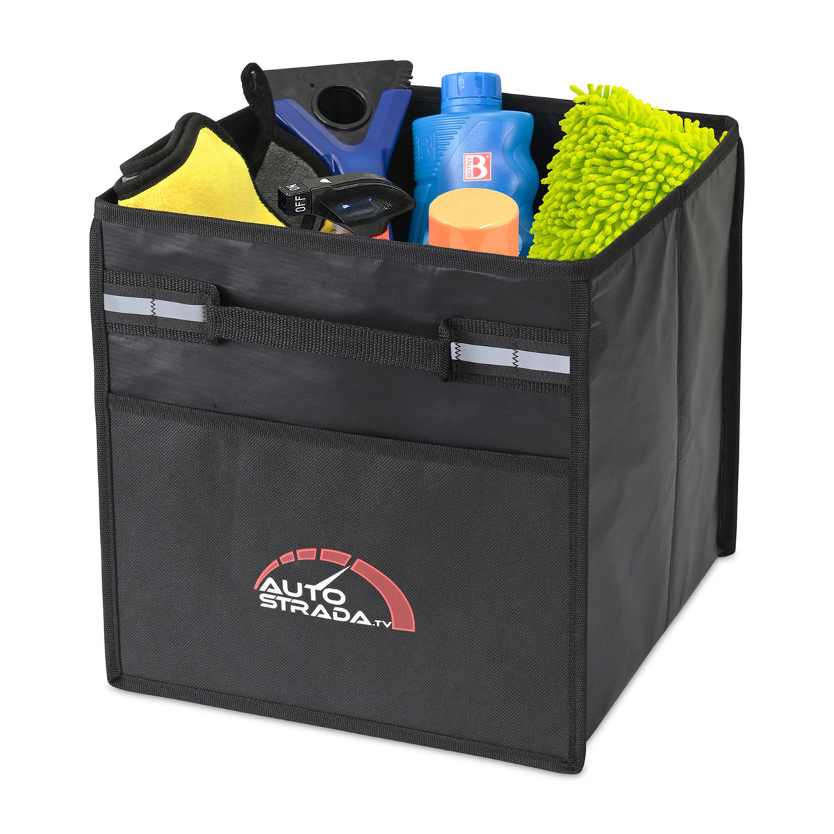 Structure Cargo Box in Recycled Non-Woven - Black - View 4