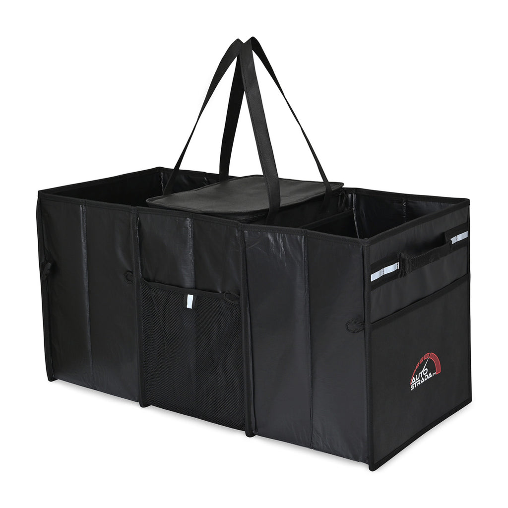 Structure Collapsible Cargo Organizer with Removable Cooler Embroidery - Black - View 1