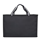 Structure Extra Large Utility Tote in Recycled PET Embroidery - Black - View 9