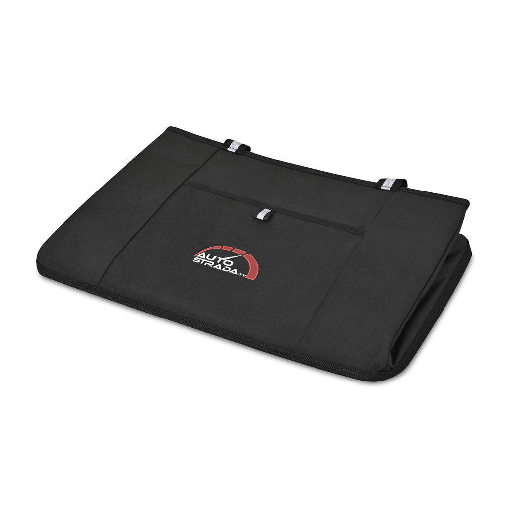 Structure Extra Large Utility Tote in Recycled PET Transfer - Black - View 3