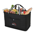 Structure Extra Large Utility Tote in Recycled PET Transfer - Black - View 6
