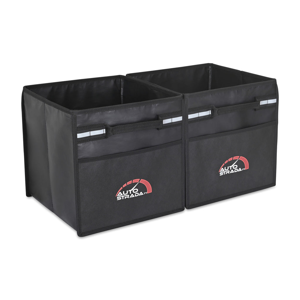 Structure Magnetic Cargo Boxes, Set of 2 - Black - View 1