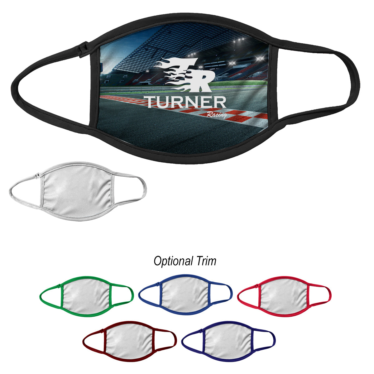 Sublimation Face Mask, Two Ply