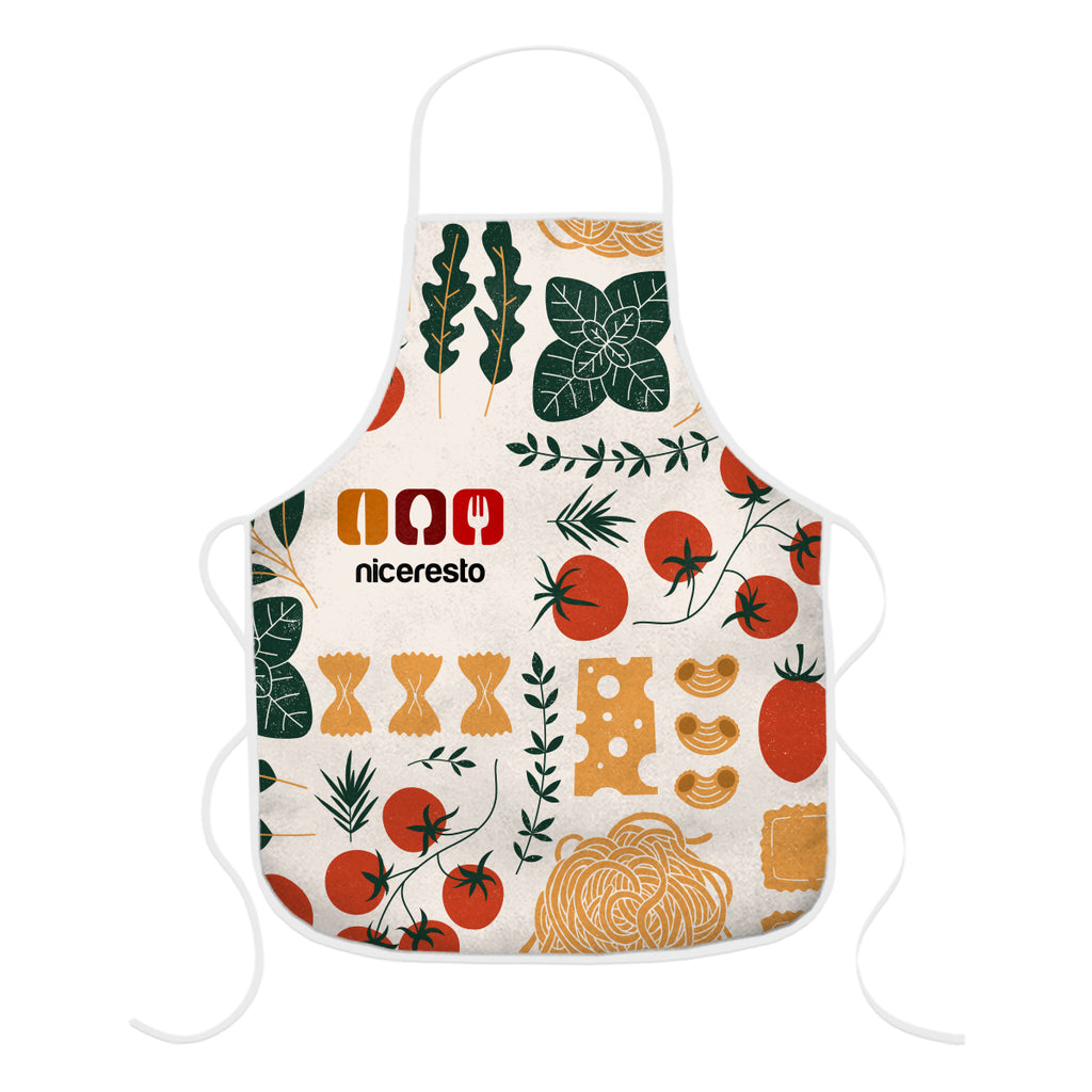 Sublime Apron in Recycled PET - White - Sublimation