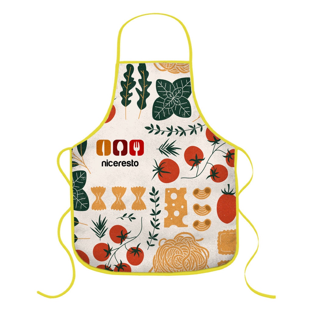 Sublime Apron in Recycled PET - White - Sublimation
