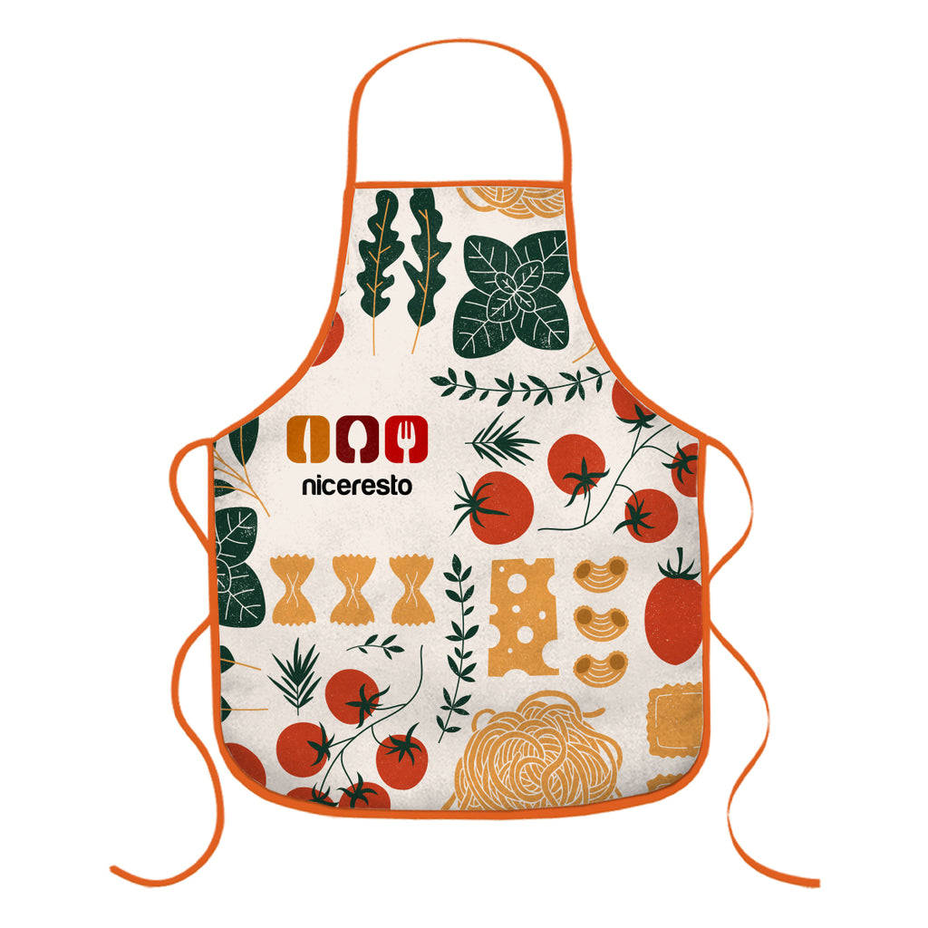 Sublime Apron in Recycled PET - White - Sublimation